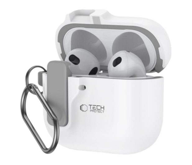 Tech-Protect Slim Hook do Apple AirPods 4. generacji White - 1296605 - zdjęcie